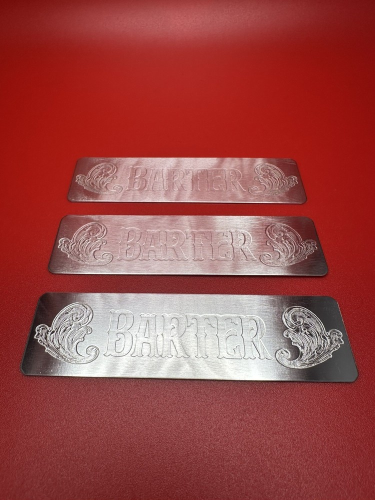 Nexus Mint 0.4 oz .999 Fine Silver Barter Cards - Lot of 3 (1.2 oz Total)