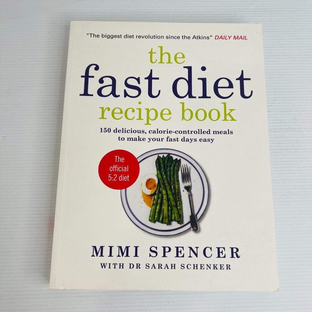 The Fast Diet Recipe Book Cookbook Paperback Book by Mimi Spencer Dieting Weight