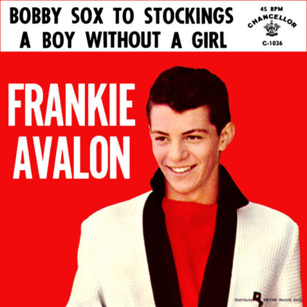 Frankie Avalon Bobby Sox To Stockings 7 Inch Single Chancellor C-1036 11192