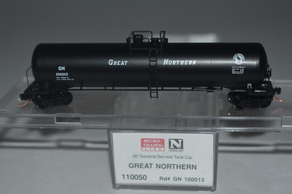 N Scale MTL 110050 Great Northern 56' General Service Tank Car 100013 C48374