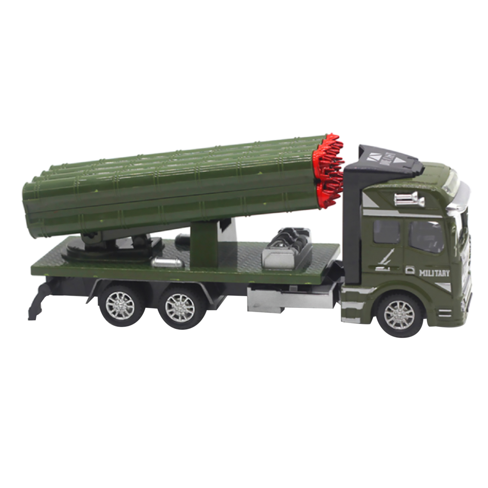 19cm Models Military Missile Model Car Pull Back Function Diecasts Toy Vehicles