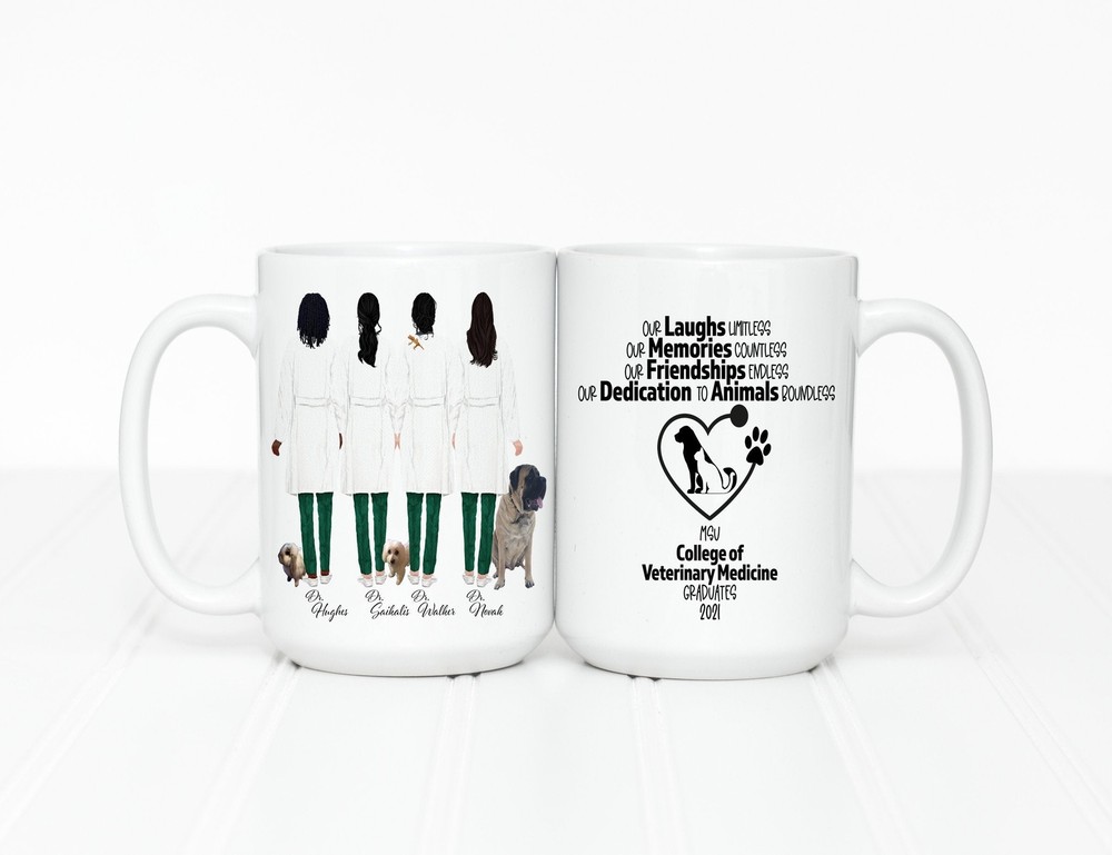 Personalized Veterinarian Mug Veterinarian Graduation Gifts Veterinary