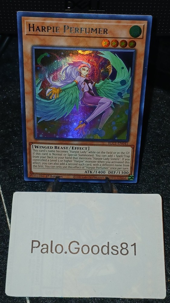 Harpie Perfumer (Silver) BLC1-EN041 Battles of Legend: Chapter 1 1st Edition