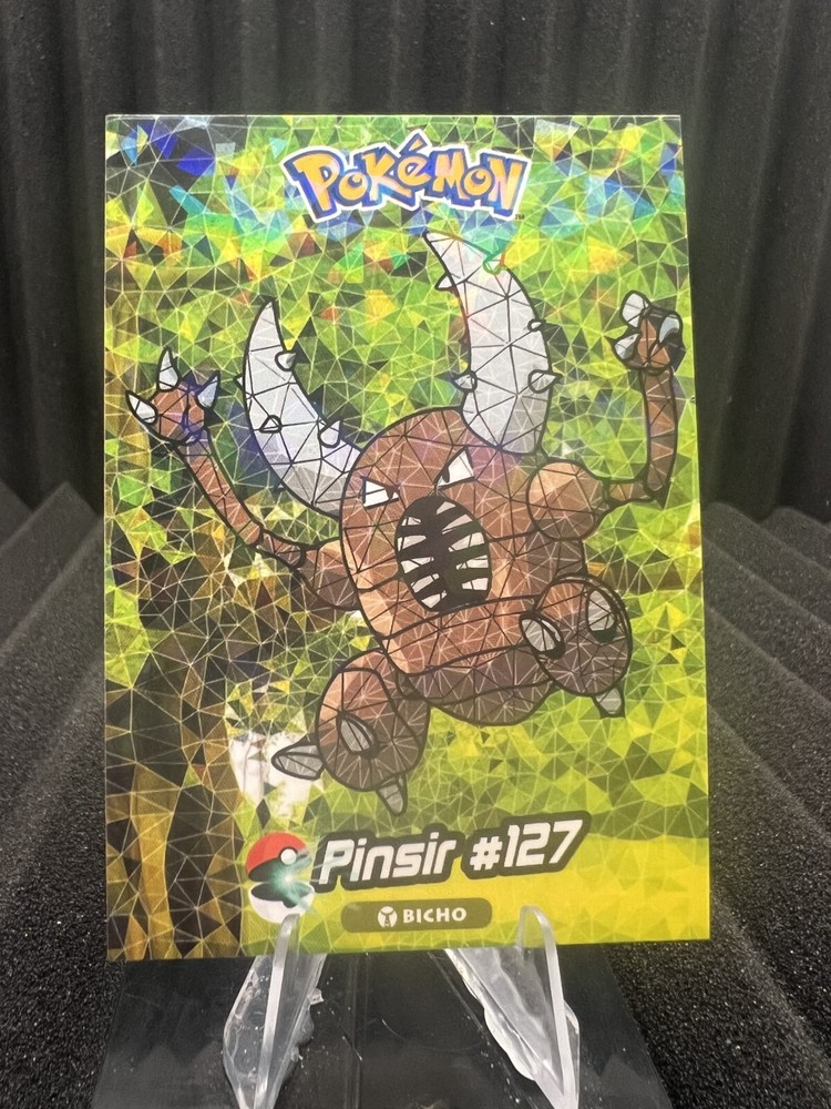 Pinsir #127 Cracked Ice Holo Pokemon Card Crystal Collection 2024