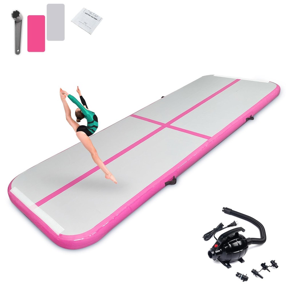 10ft Inflatable Gymnastics Mat for Tumbling Fitness Gym Training