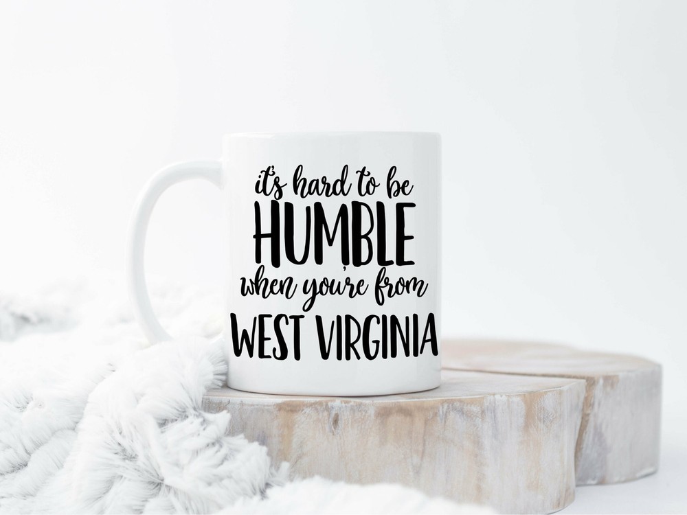 Custom Home State Mug Custom West Virginia Mug West Virginia Mugs Custom State