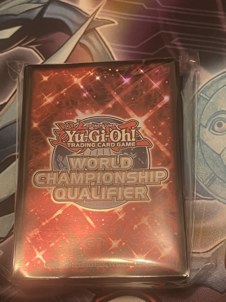 2023 WCQ Yugioh Card Protector Sleeves WORLD CHAMPIONSHIP QUALIFIER