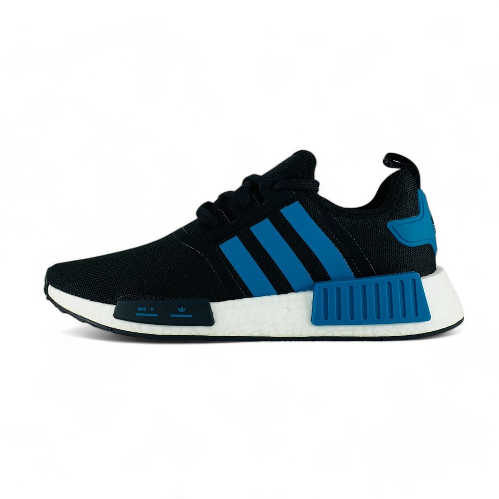 adidas NMD_R1 Black Active Teal Men's Shoes Athletic Sneakers Size 13 HQ4461