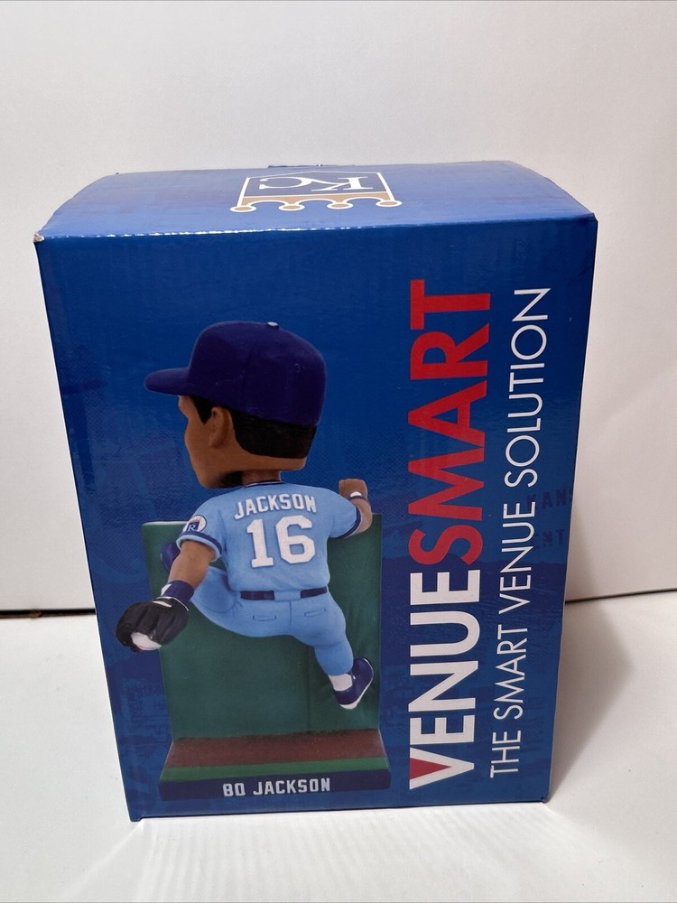 Bo Jackson KC Royals Wall Climb SGA Bobblehead 7/17/23 Kansas City, NEW, NIB