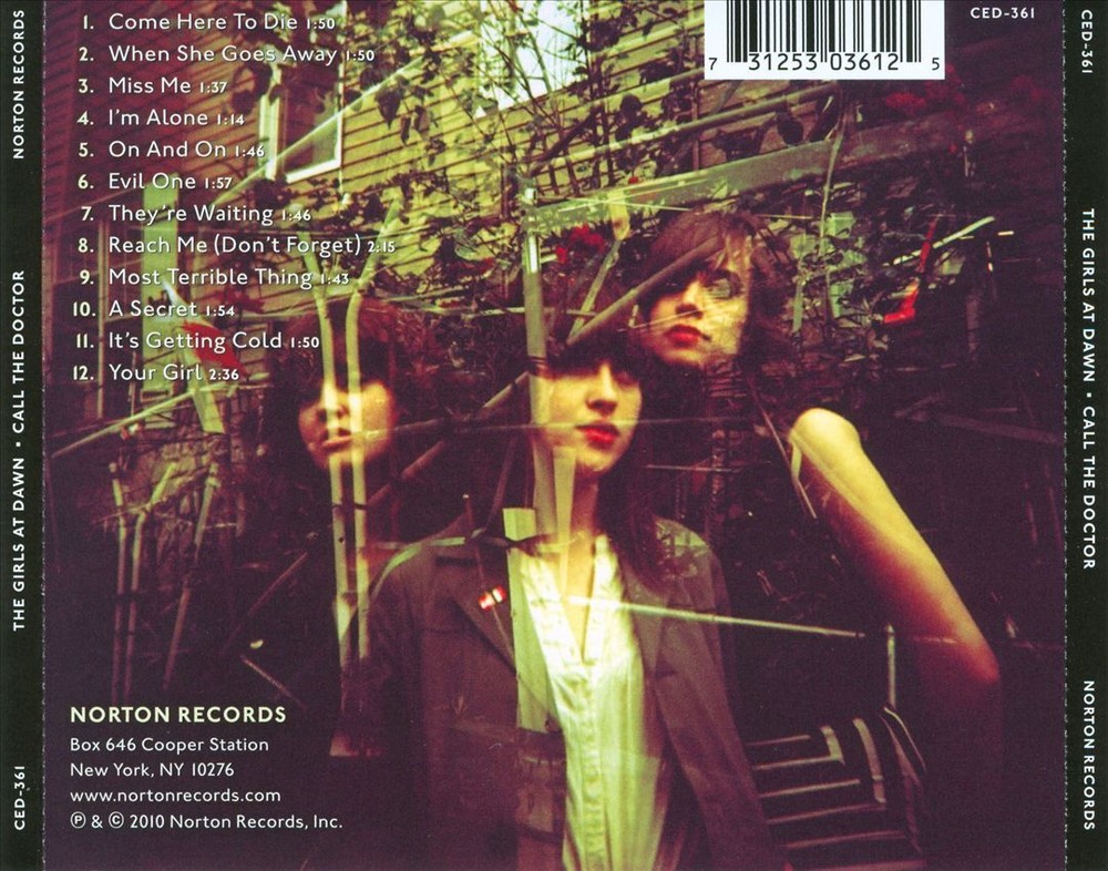 THE GIRLS AT DAWN CALL THE DOCTOR NEW CD
