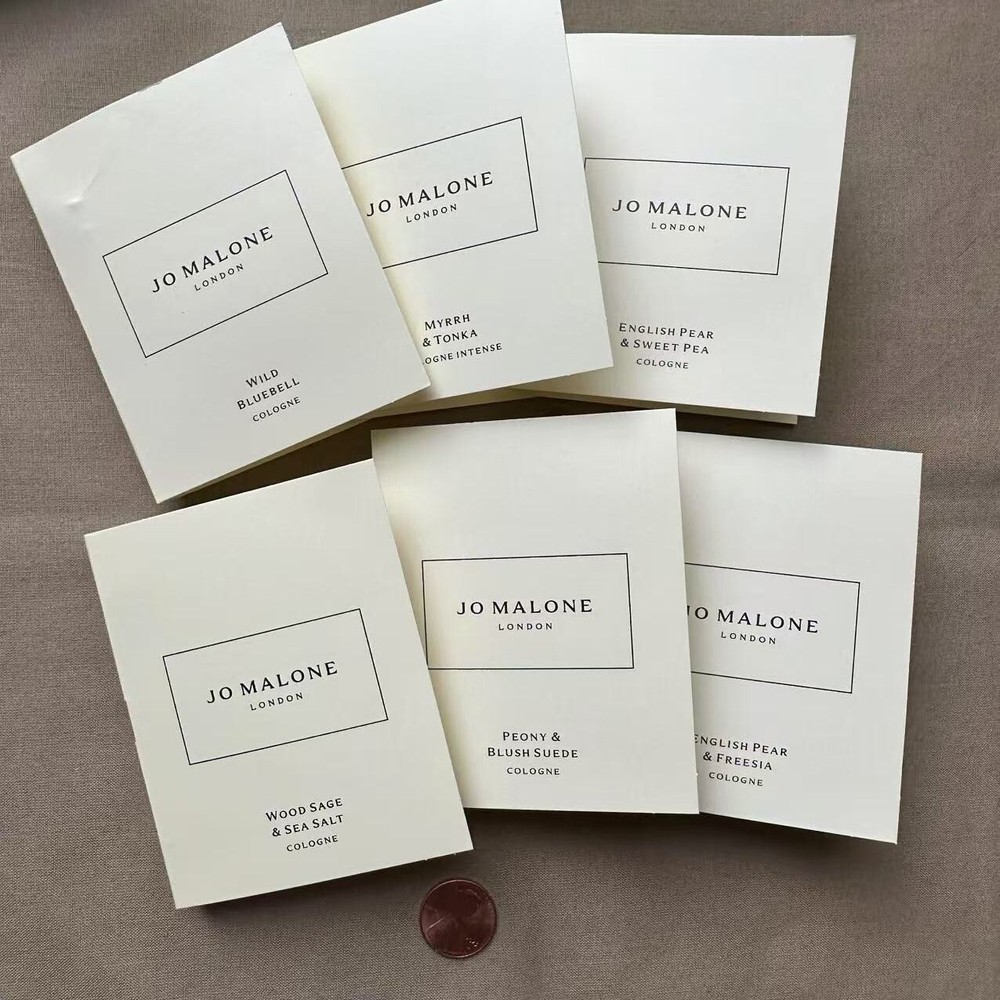 Jo Malone Perfume Cologne Vials Spray 1.5ml -Choose Your Scent Combined Shipping