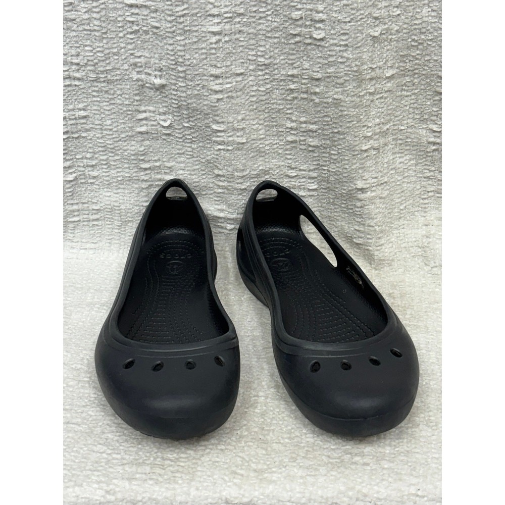 Crocs Women's Black Slip On Shoes Size 9 #57326