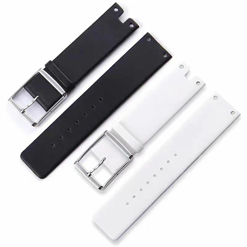 Replacement 22mm Leather Watch Band Strap Fit for CK K94231 K9423107 K9423101