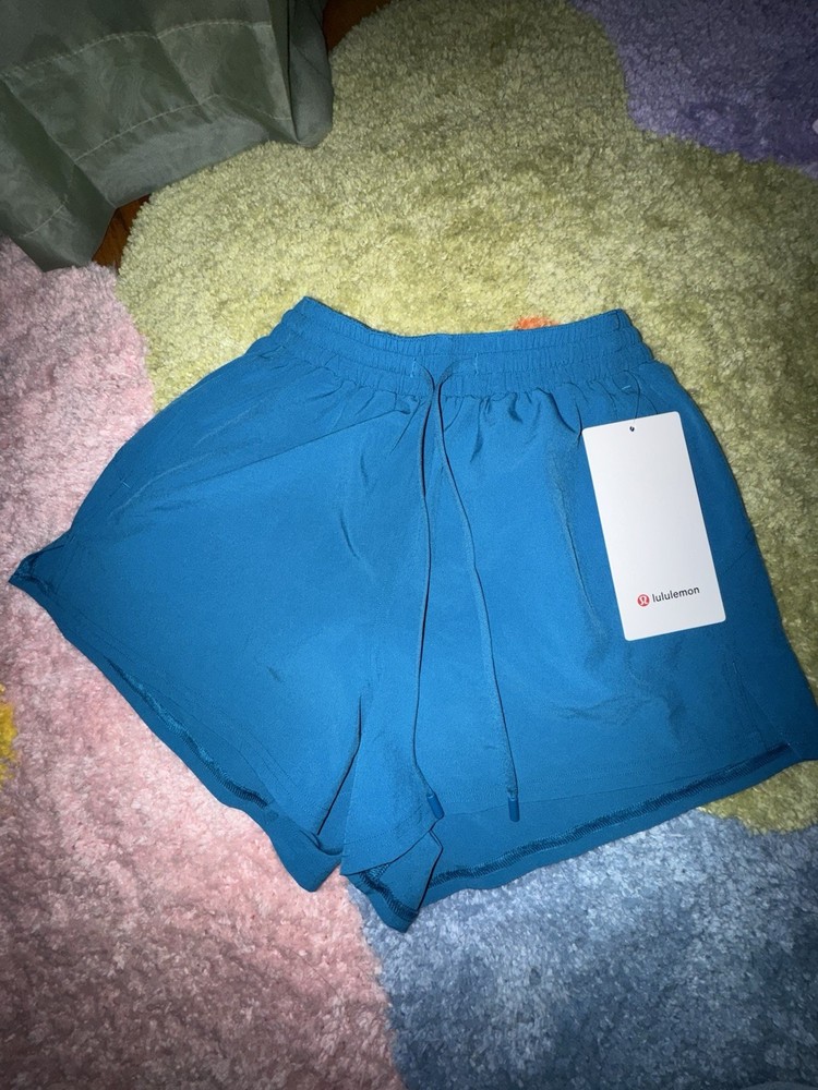 LULULEMON Hawaiian Blue Size 0 Pace Rival High-Rise 3