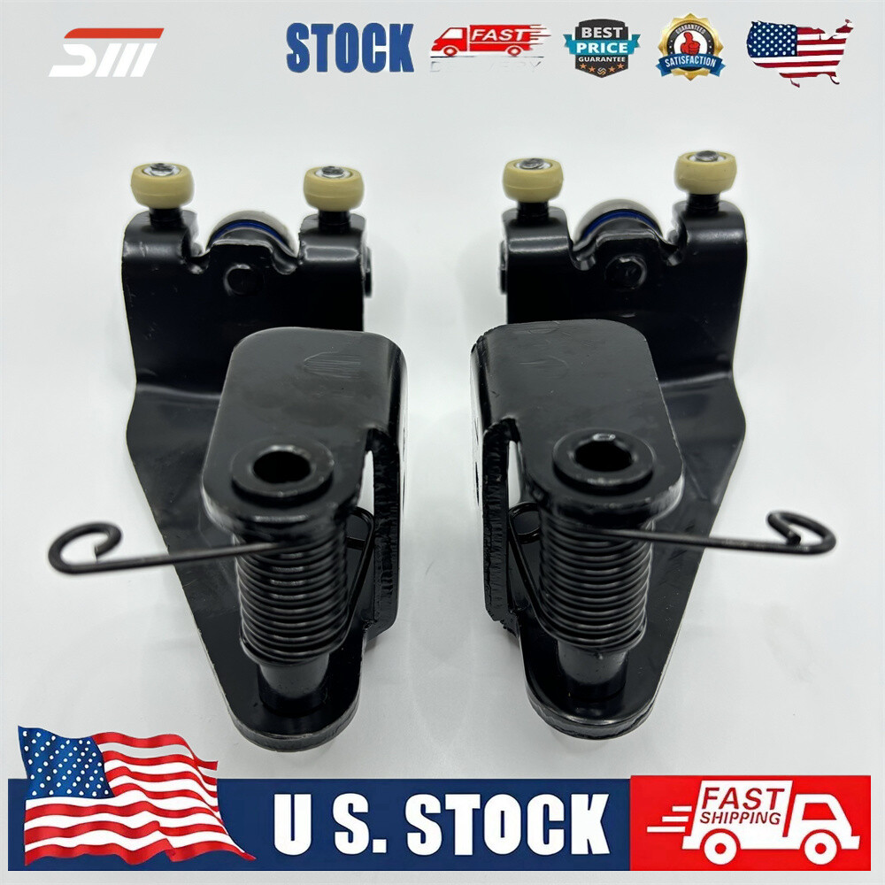 For Honda Odyssey Left & Right Power Sliding Door Center Rollers 2005-2010 Pair