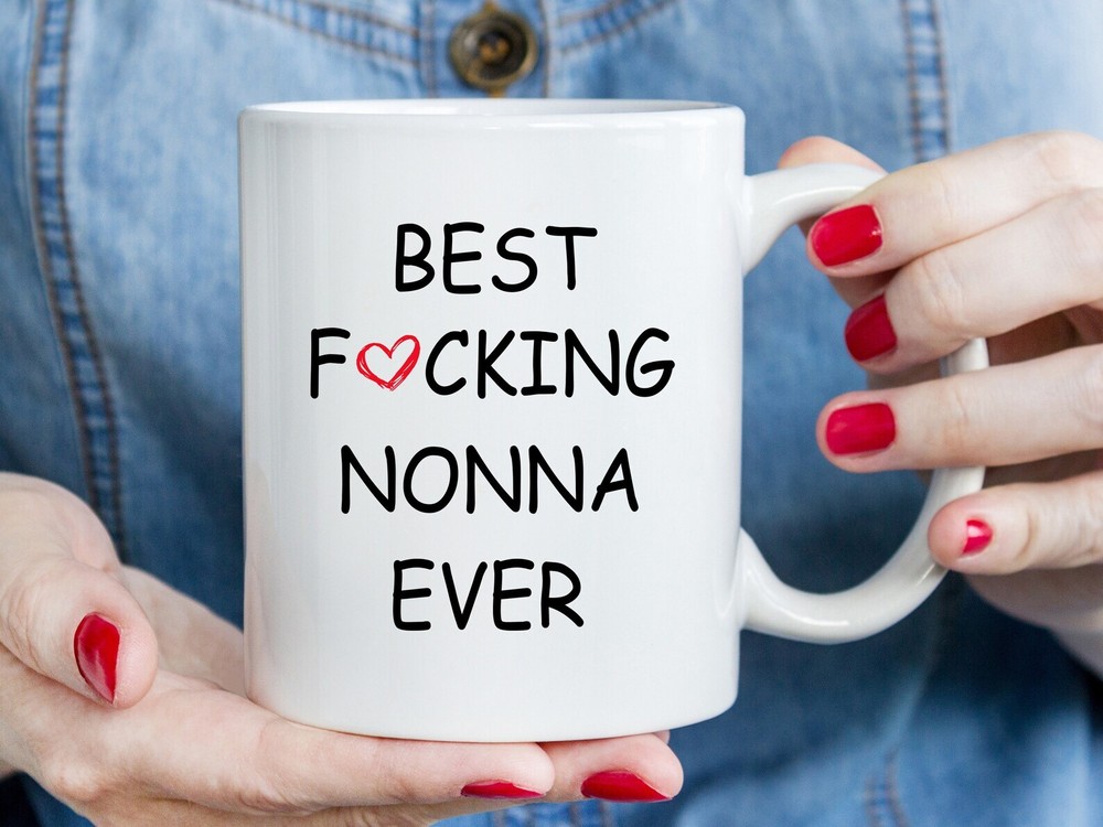 Best Funny Nonna Coffee Mug Gift with Sassy Sayings