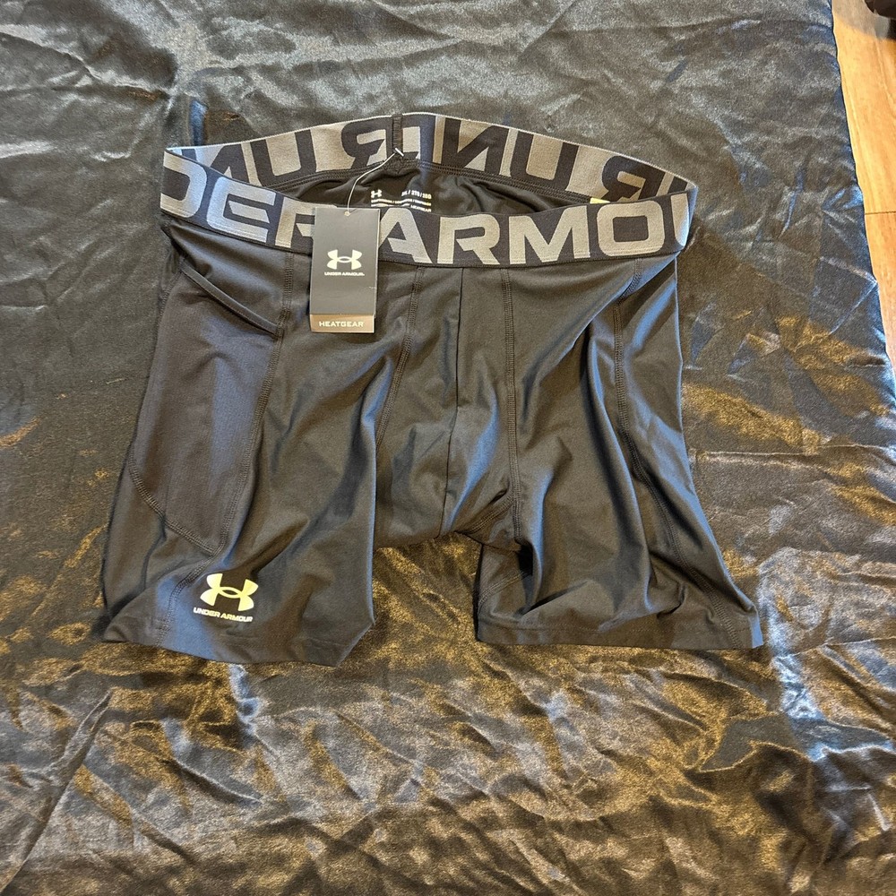 Under Armour Men's HeatGear Armour Compression Shorts Black