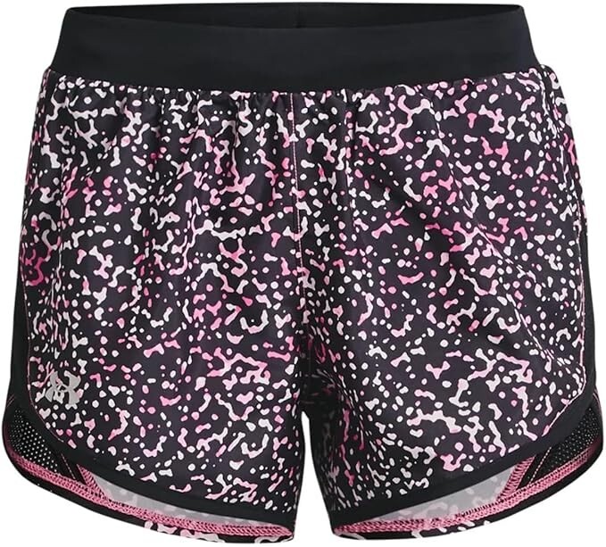 Under armour women's fly by 2.0 printed running shorts size XS/TP/ECH