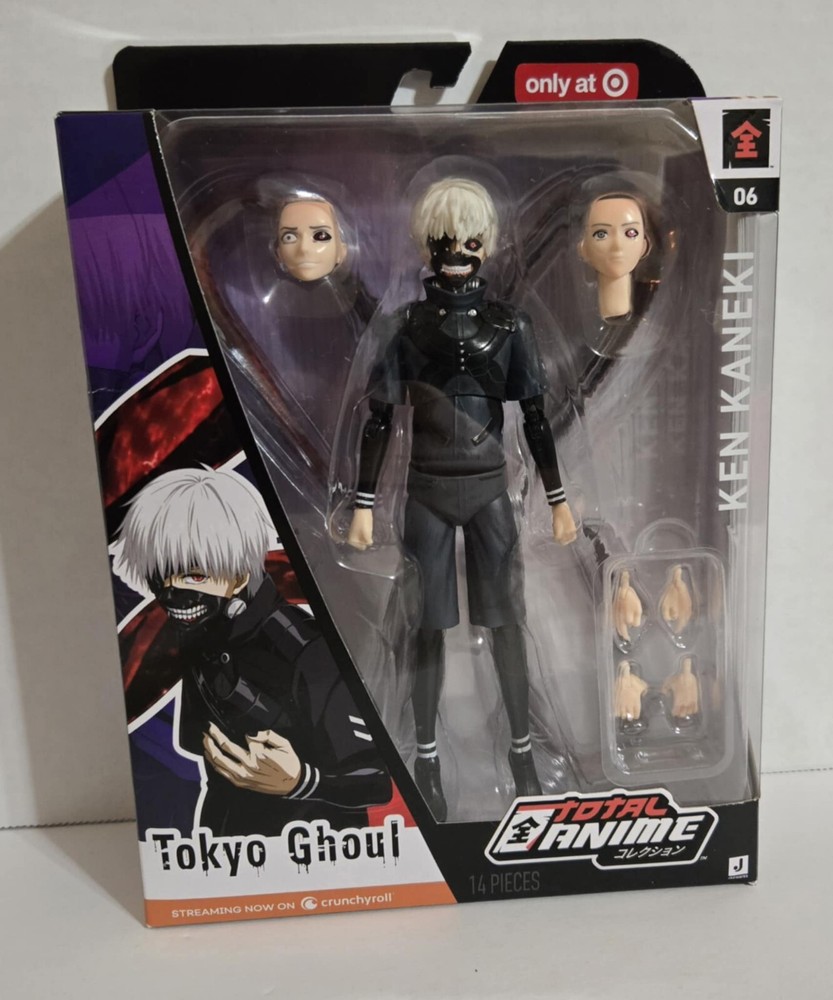 Total Anime #06 Ken Kaneki Tokyo Ghoul Jazwares Action Figure