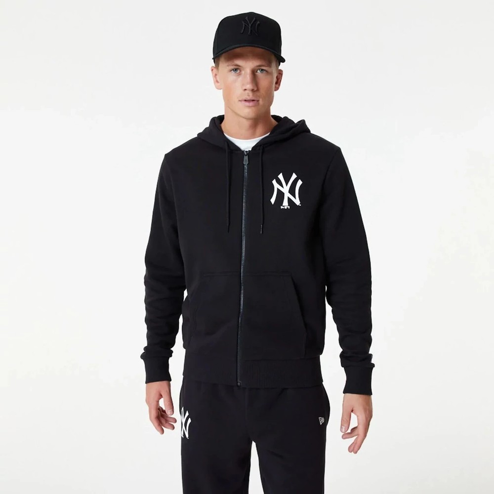 3639 Bis New Era Baseball American New York Yankees Sweatshirt Zip Hoodie