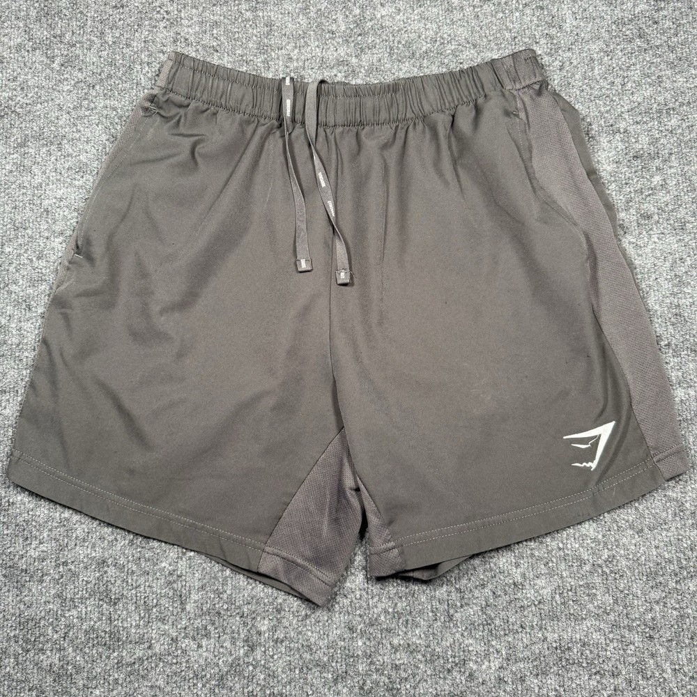 Gymshark Men’s 5” Training Shorts Size Large Gray Lightweight Athletic