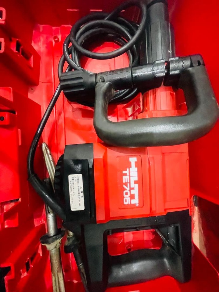 Hilti TE 705 Electric Rotary Hammer Drill Concrete Breaker w/ Bit From Japan