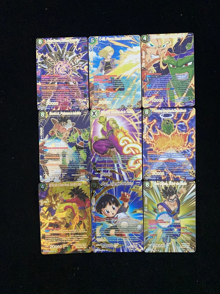 2024 Dragon Ball Super TCG English Zenkai BT18-144 BT18-107 SPR Lot*9 ET69