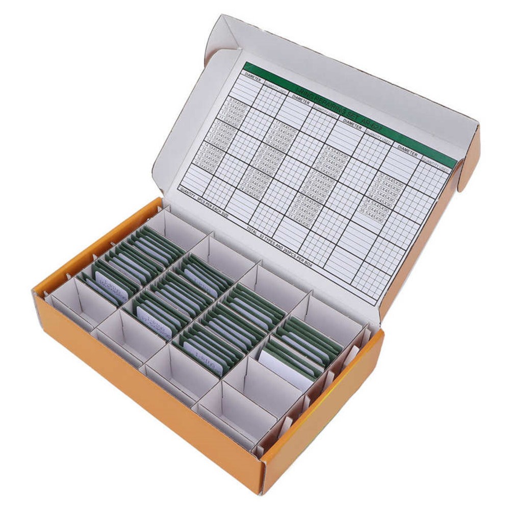 265pcs Waterproof Watch O Ring DIY Gasket Washers Assortment for Watchmaker B