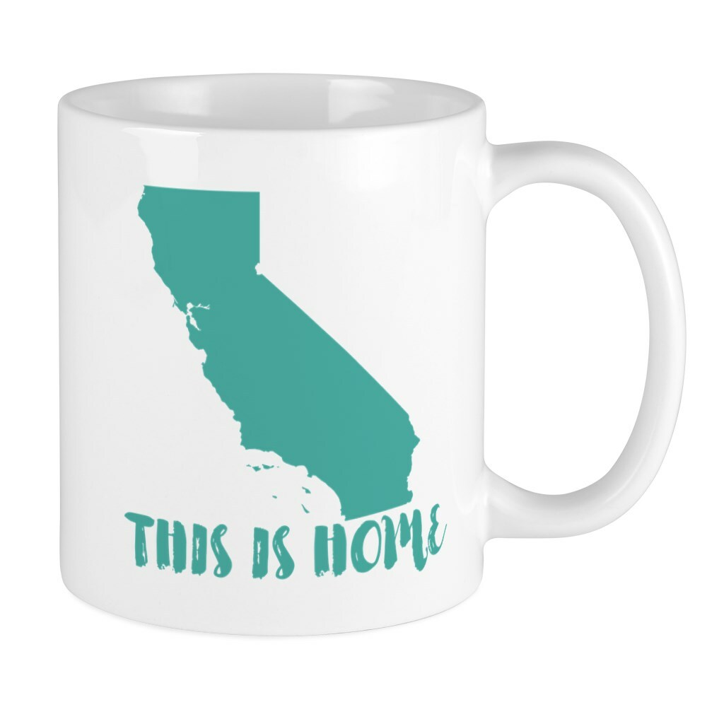 CafePress California This Is Home Mug 11 oz Ceramic Mug (1826153691)