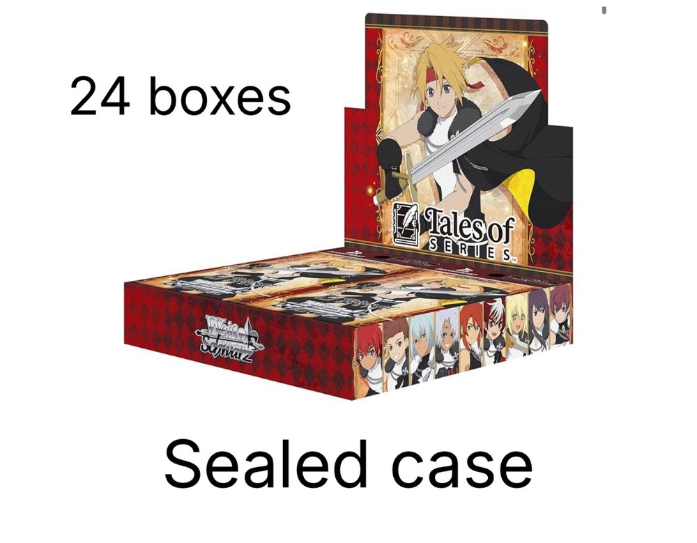 Case Of Weiss Schwarz Tales Of Series【24 boxes】 Free Shipment