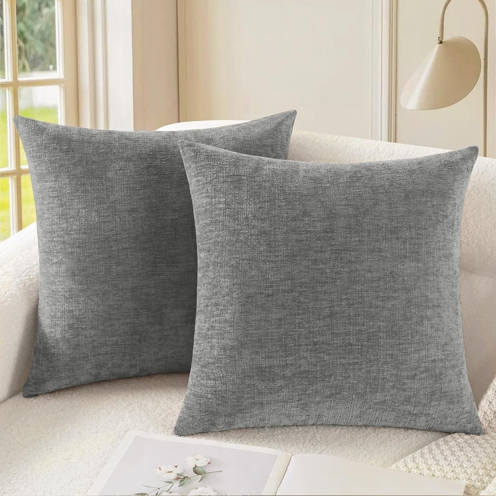 Decorative Pillow Covers, 20×20 inches, Set of 2