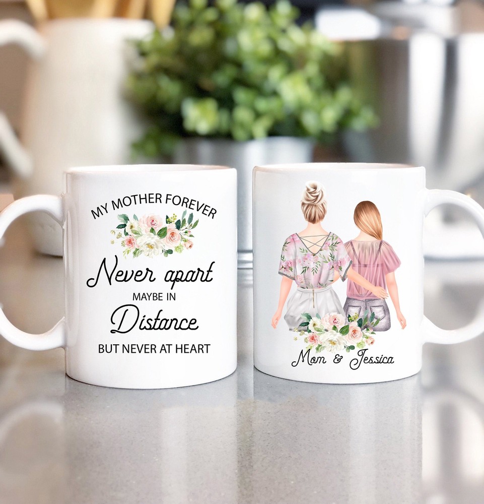 Best Mama Mug Mother With Daughter Mug Personalized Mom Mug From Daughter