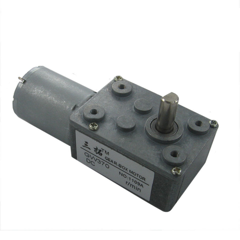 JSX40-370 12V 200RPM Output Speed 6mm Shaft Power Geared Motor #WD1*