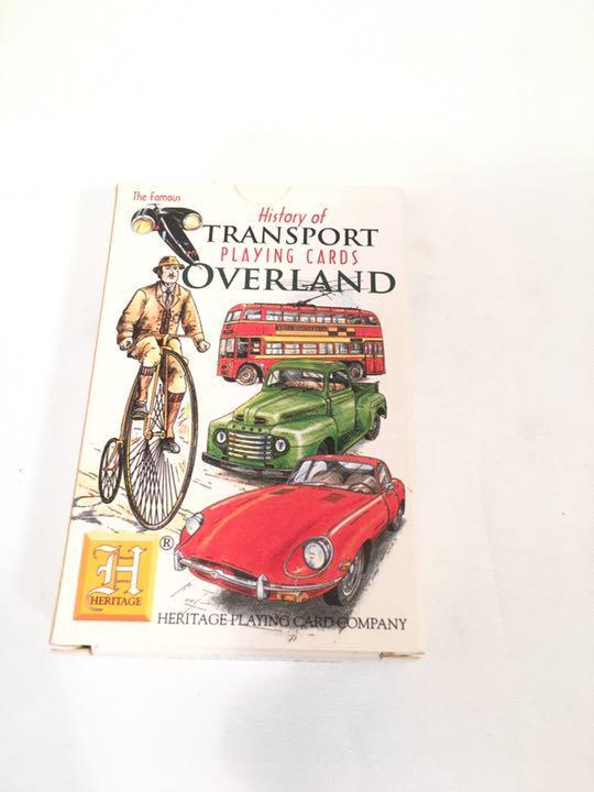 History of TRANSPORT OVERLAND Trump HERITAGE Retro Car Illustration