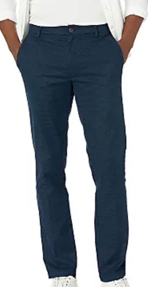 Goodthreads Mens Navy Blue Straight Leg Chino Pants Sz 30 Waist 30 Length