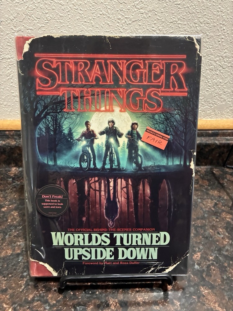 Stranger Things: Worlds Turned Upside Down (Hardcover) First Edition