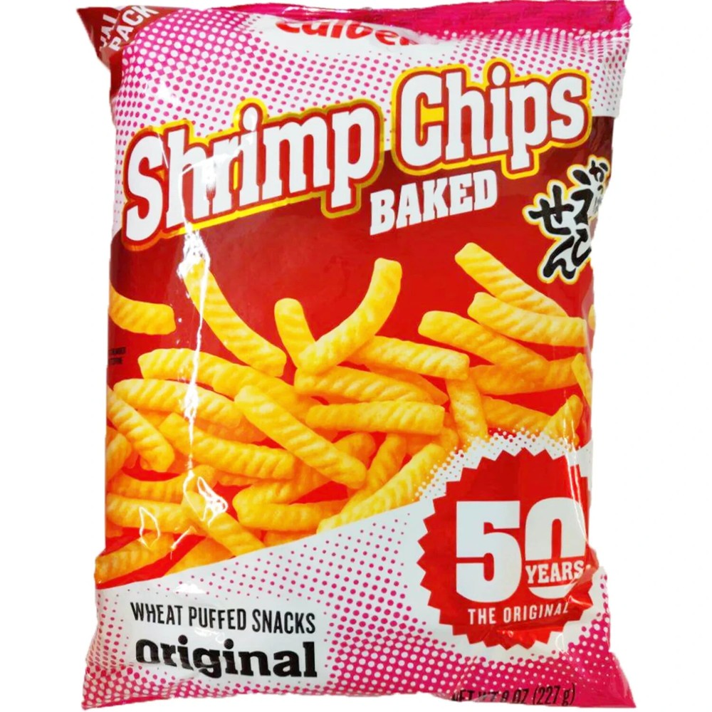 Calbee Shrimp Chips Baked, Original 8 oz