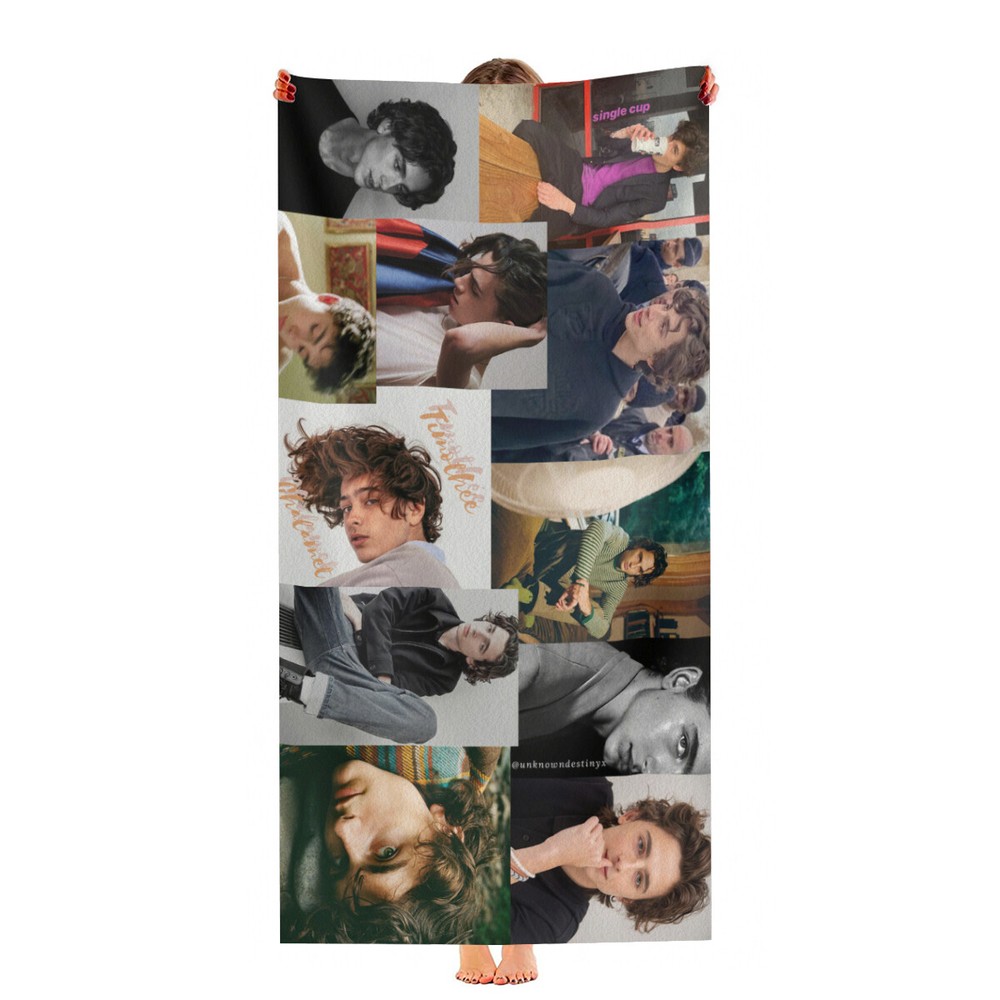 Timothee Chalamet Beach Towel 30