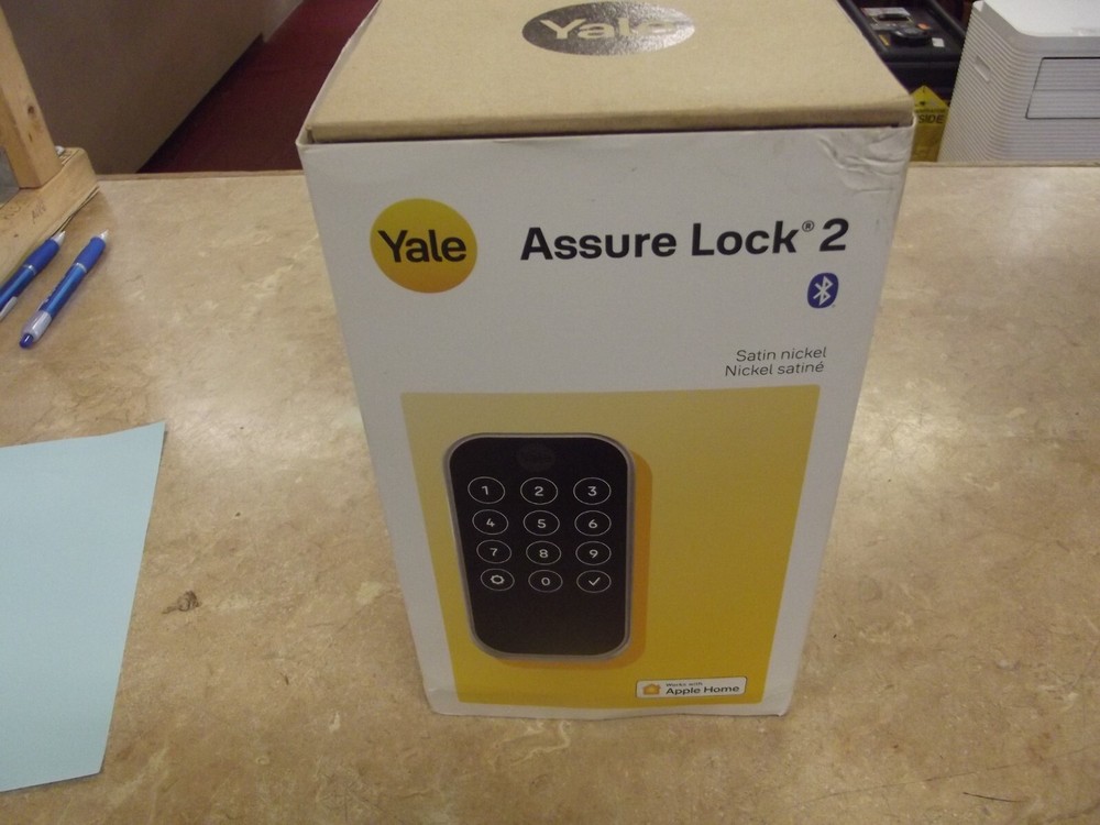 Yale Assure Lock 2 Touchscreen Keypad Smart Deadbolt in Satin Nickel YRD430-BLE-619
