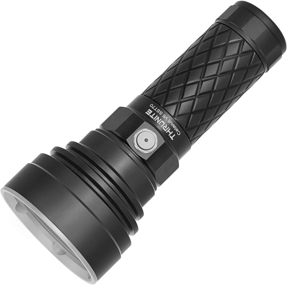 756 Yard Throw 2836 High Lu... Catapult V6 SST70 LED Rechargeable Flashlight