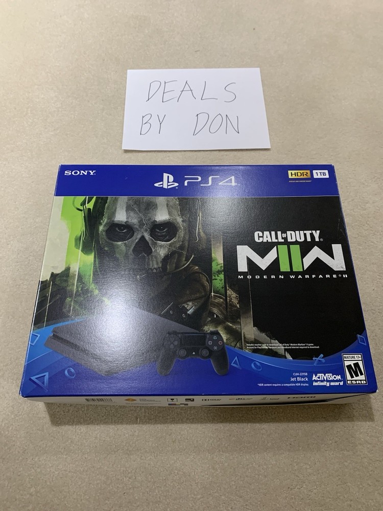 Sony PS4 Call Of Duty Modern Warfare II Console Factory Sealed