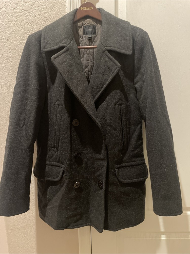 J. Crew Mens Wool Thinsulate Coat MT