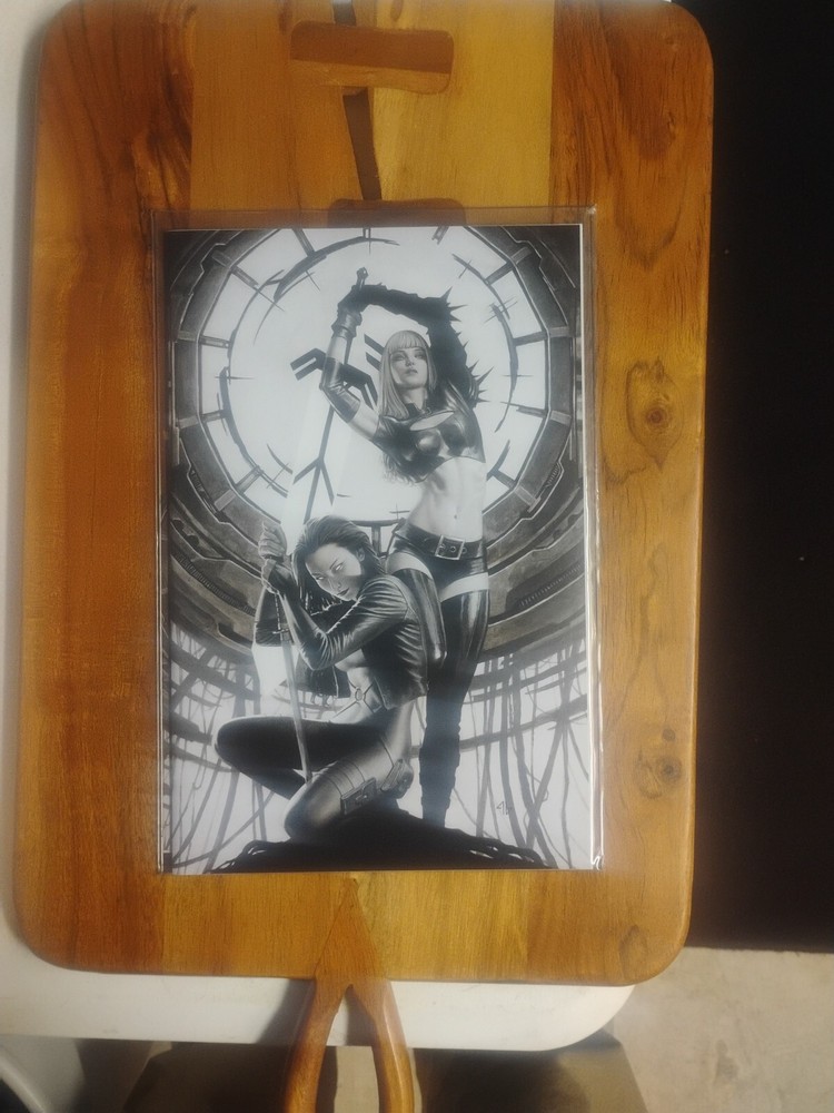 X-Men #1 Adi Granov 2024 SDCC B&W Trinity Comics Exclusive 228/400  COA