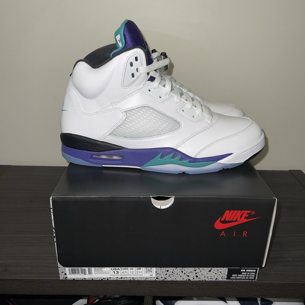 Size 13 - Jordan 5 Grape (2025) HQ7978-100 (NEW)