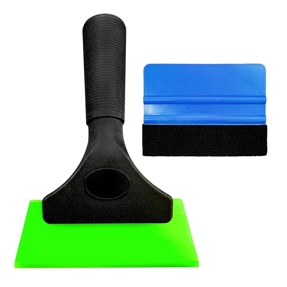 Augeny Car Window Tint Kit, Professional Vinyl Wrap Kit with Felt Squeegee, U...