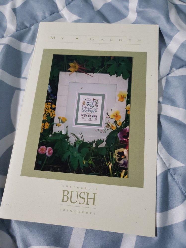 Shepherds Bush Cross Stitch Pattern Only My Garden Springtime Bees