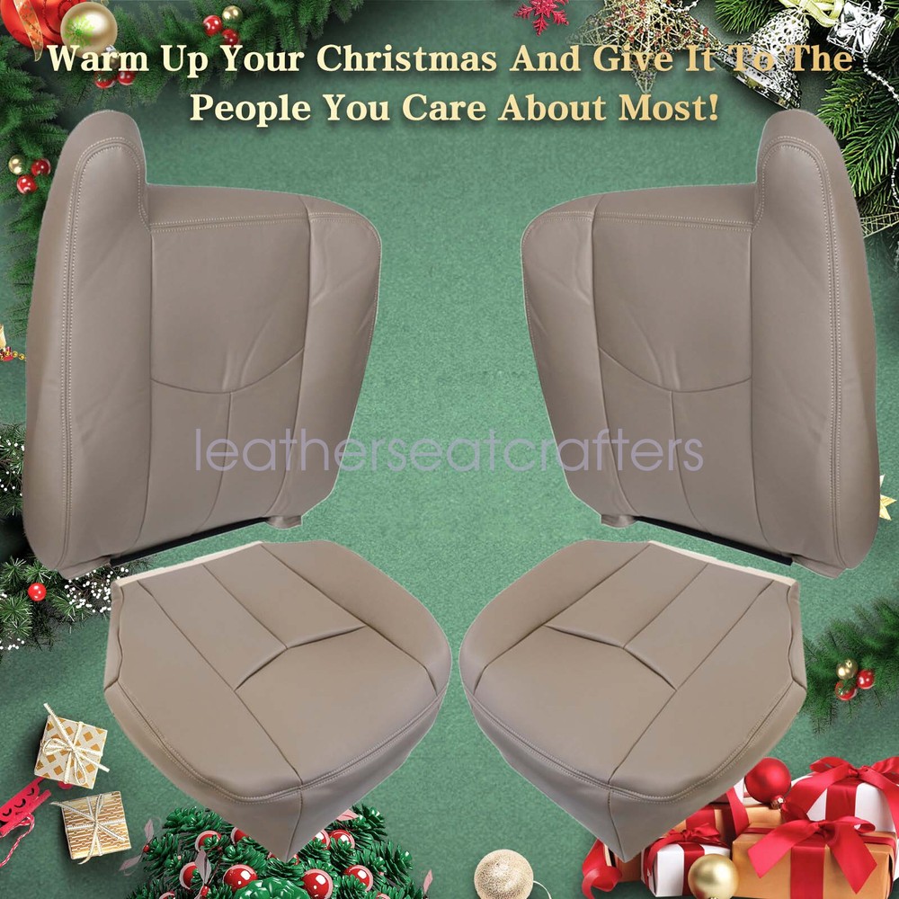 For 2003-2006 GMC Yukon Work Truck Front Seat Cover & Foam Cushion No Armrest