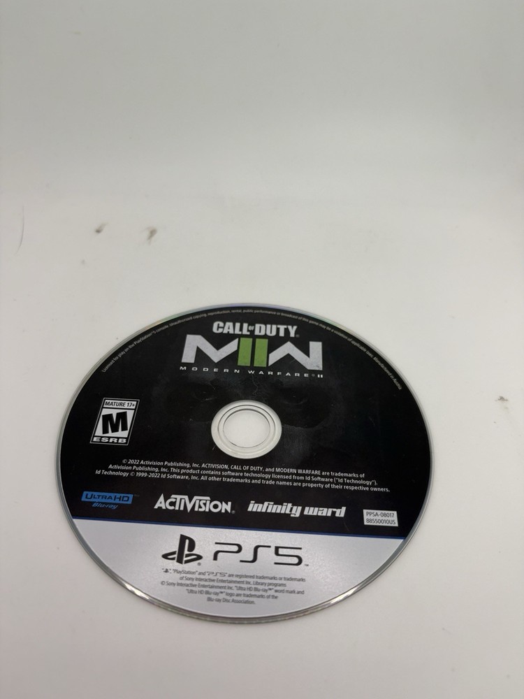 Call of Duty: Modern Warfare 2 PS5 Sony PlayStation 5 Disc ONLY