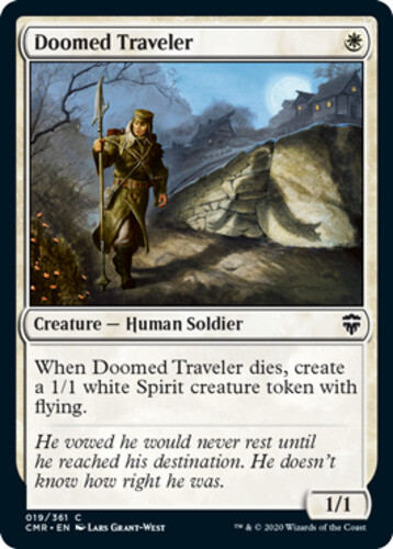 4x Doomed Traveler MTG NM Commander Legends Regular Magic Card