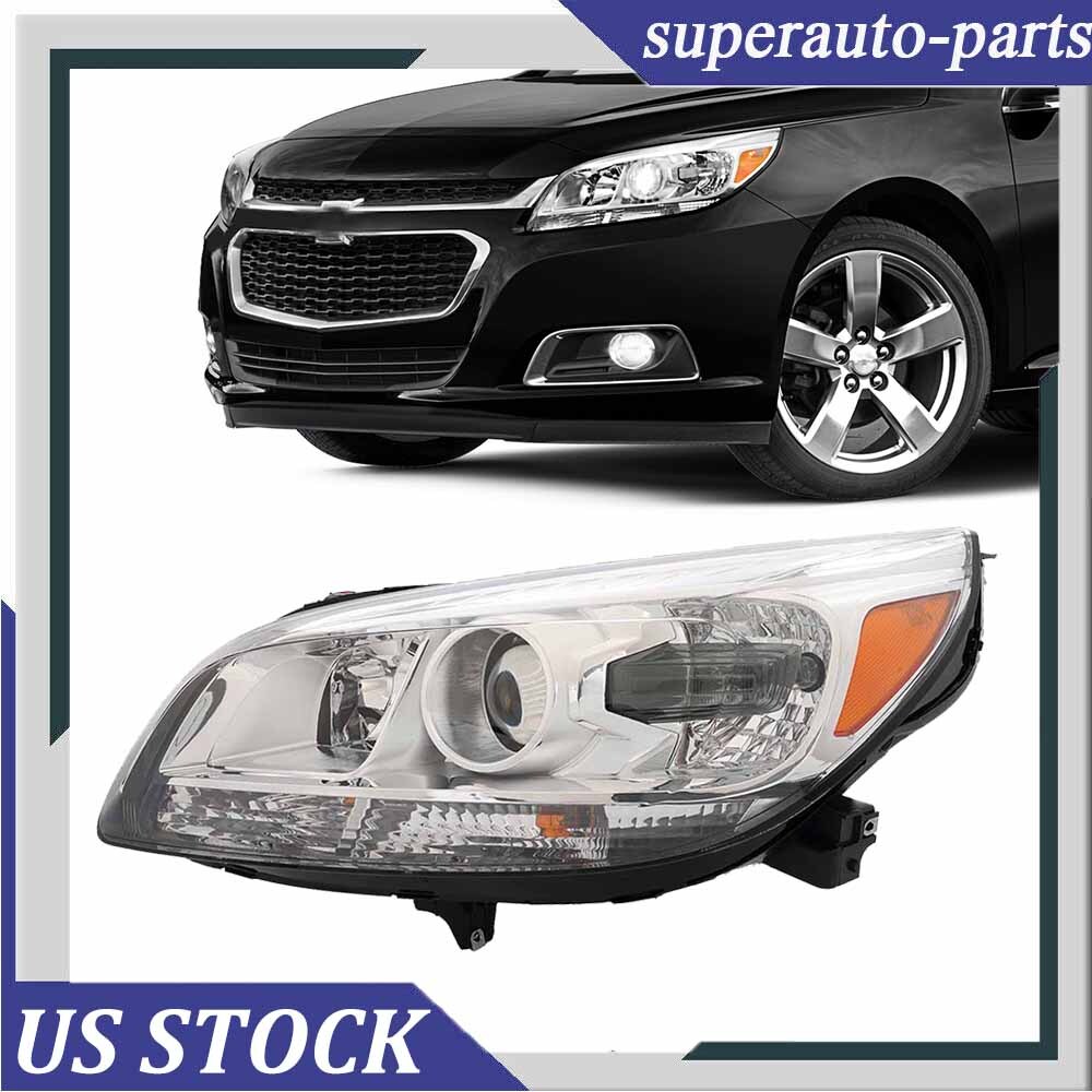 Headlight Headlamp Left Driver Side For 2013 2014 2015 Chevy Malibu LT LTZ 4Door